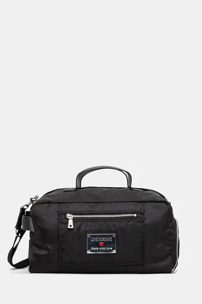 Taška Love Moschino černá barva, JC4202PP1