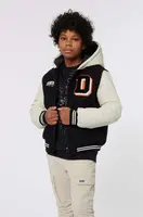 Dětská bunda ze směsi vlny Dkny