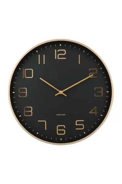 Nástěnné hodiny Karlsson Elegance Glow více barev