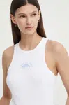 Bavlněný top Levi's bílá barva, A9415