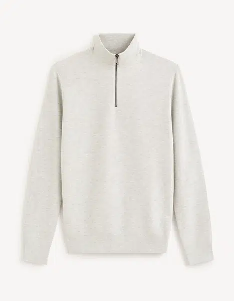 Celio Svetr Celim s límcem na zip - Pánské