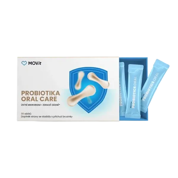 MOVIT ENERGY Probiotika ORAL CARE 20 sáčků