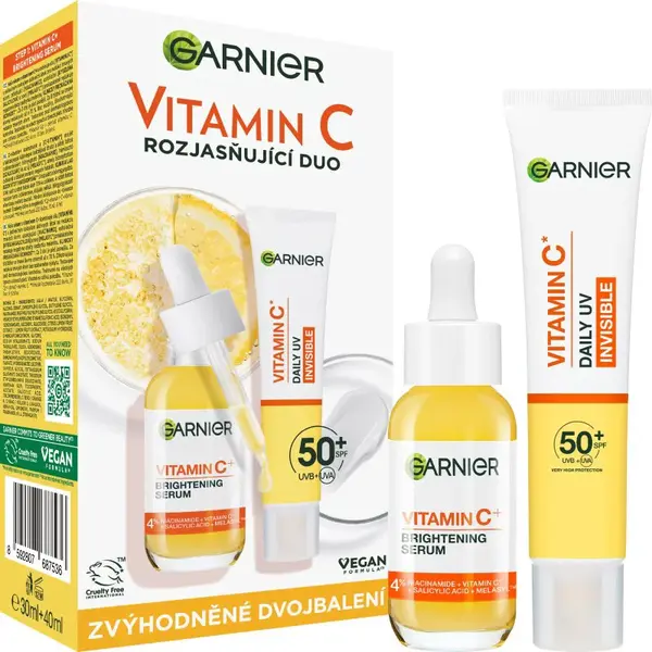 Garnier Vitamin C výhodné balení na obličej