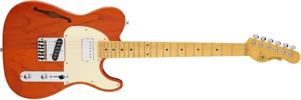 G&L Tribute ASAT Classic Bluesboy Semi-Hollow Clear Orange MP