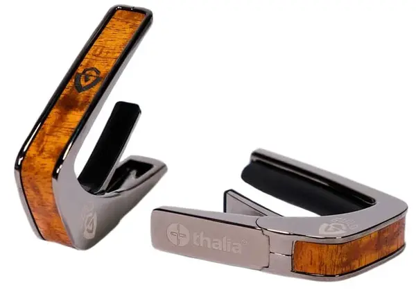 Thalia Guild Koa Shield Black Chrome