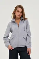 Marisse WOMEN'S SWEATSHIRT Z-BL-4811 L.GREY MEL