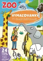 Vymaľovanky so samolepkami  Zoo