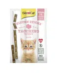 GimCat Kitten Sticks moriak a vápnik 3 ks