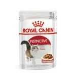 Royal Canin Instinctive Gravy - vlhké krmivo s omáčkou pre dospelé mačky 85 g
