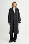 Kabát s příměsí vlny Calvin Klein