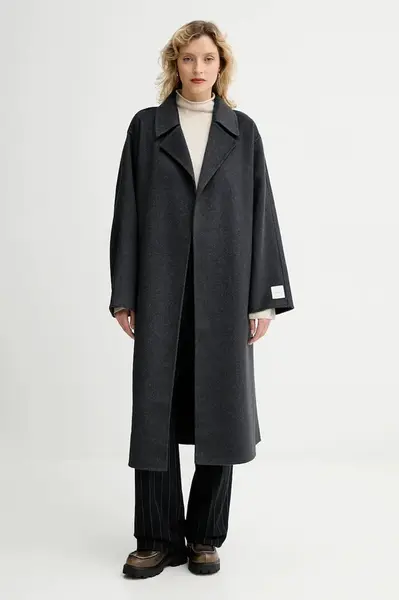 Kabát s příměsí vlny Calvin Klein