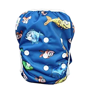 GaGa's pleny Plenkové plavky pro miminko Hravé ryby