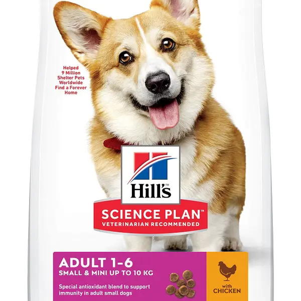 Hill's Science Plan Adult Small & Mini krmivo pre psov 1,5 kg