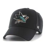 47 NHL SAN JOSE SHARKS MVP Klubová kšiltovka, tmavě šedá, velikost
