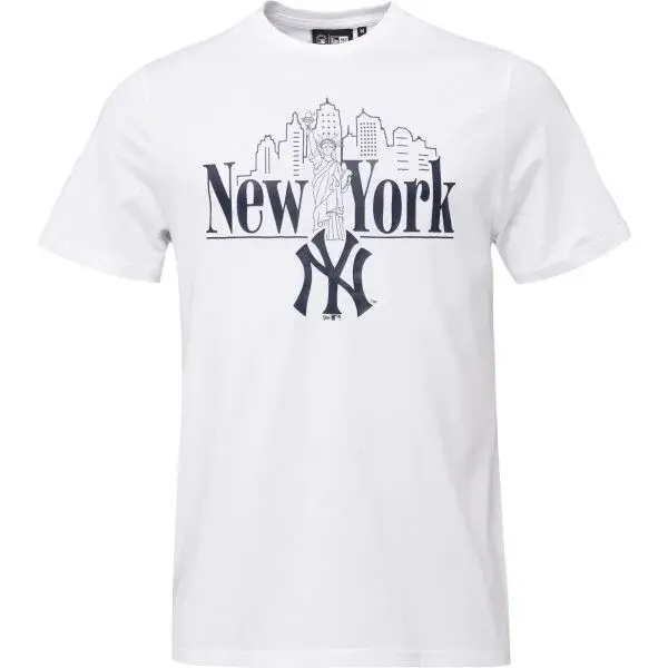 New Era NEW YORK YANKEES MLB Pánské triko, bílá, velikost