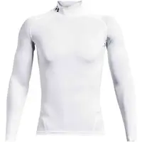 Under Armour HEATGEAR ARMOUR COMP Pánské kompresní triko, bílá, velikost