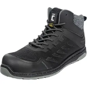 CERVA DUVAAG ESD S1PS SR Pánská bezpečnostní obuv, černá, velikost