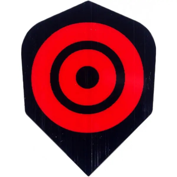 Windson TARGET PLAST 3 KS Letky na šipky standard, červená, velikost