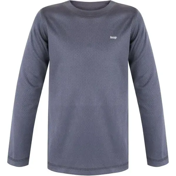 LOAP PIRRU Detské tričko, tmavo sivá, veľkosť 158-164