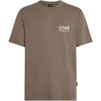 O'Neill ORIGINAL CALI LOGO Pánské tričko, hnědá, velikost