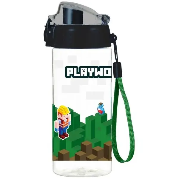 Oxybag CLICK 500 ML PLAYWORLD Detská fľaša, transparentná, veľkosť 500 ML