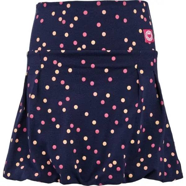 Lewro SANSKA Dívčí balónová sukně, tmavě modrá, velikost 140-146