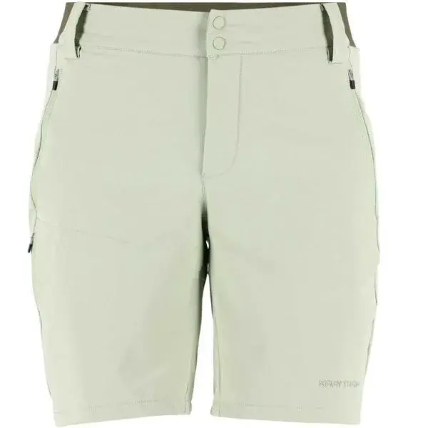 KARI TRAA SANNE OUTDOOR  8IN Dámské funkční kraťasy, světle zelená, velikost