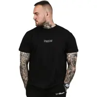 GymBeam FIT Pánské triko, černá, velikost XXXL