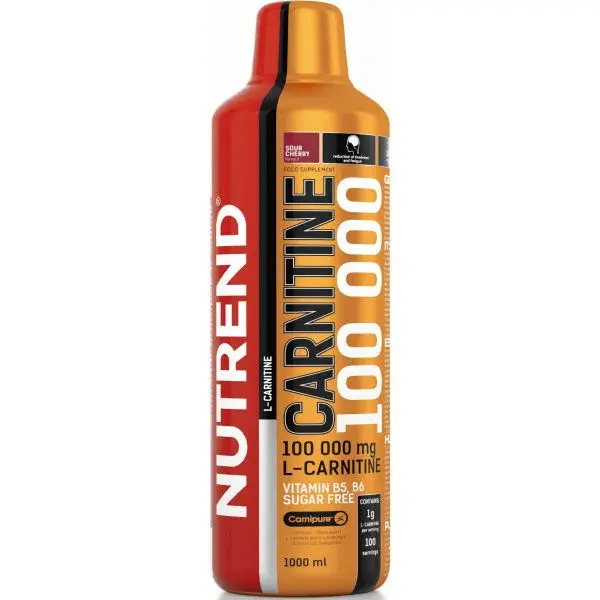 Nutrend CARNITINE 100 000 1 L VIŠEŇ Karnitinový doplněk, , velikost 1 L