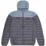 ELLESSE LOMBARDY Pánská prošívaná bunda, šedá, velikost