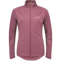 Klimatex AKASHA NO WIND Dámská větruodolná softshellová bunda, vínová, velikost