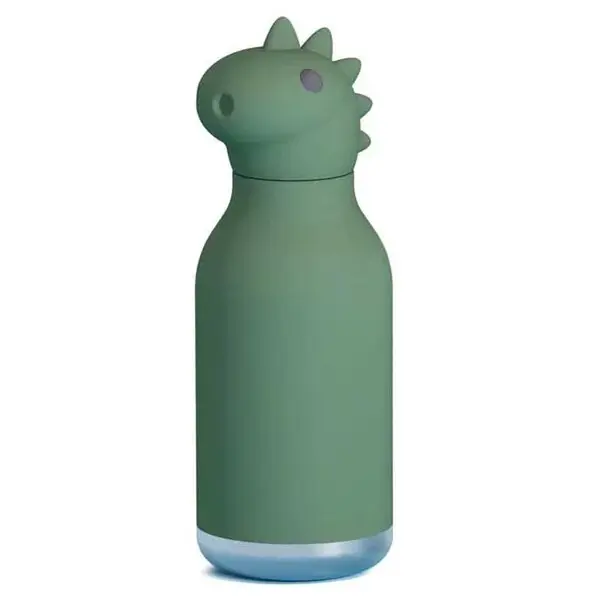 ASOBU DINOSAUR Termo láhev, zelená, velikost