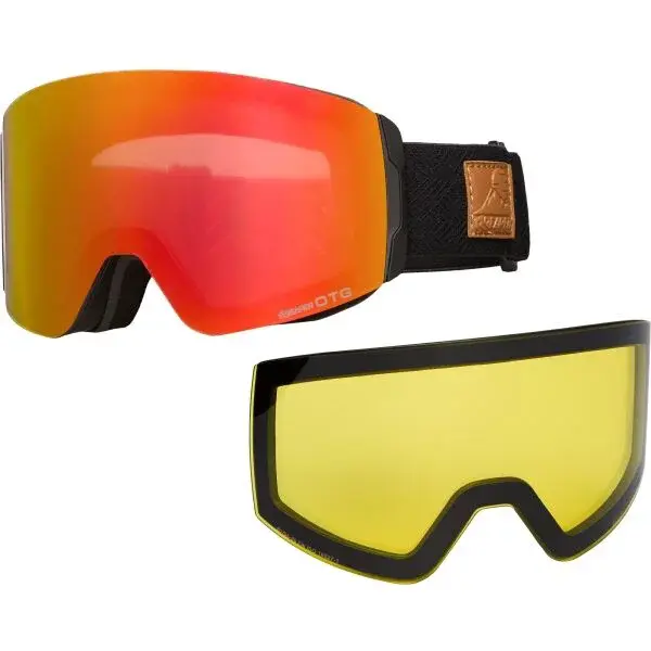 Reaper MAGNETO Snowboardové brýle, černá, velikost