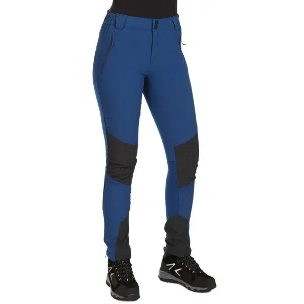 KILPI NUUK Dámské outdoorové kalhoty, tmavě modrá, velikost