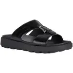 Geox U SPHERICA Pánské pantofle, černá, velikost