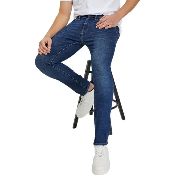 GAP V-SKINNY Pánské džíny, tmavě modrá, velikost