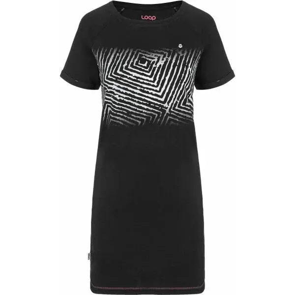 LOAP BAKRASA Dámské šaty, černá, velikost