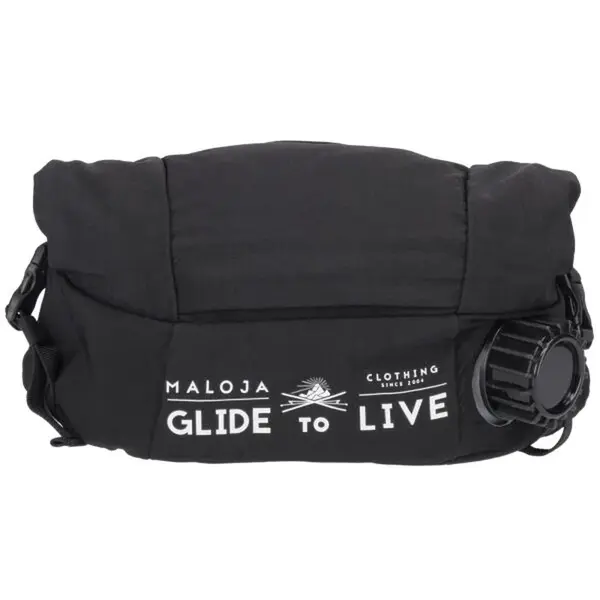 Maloja DRINKING BELT Bidon, černá, velikost