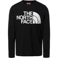 The North Face STANDARD M Pánské triko s dlouhým rukávem, černá, velikost