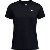 Under Armour TECH SSC SOLID Dámské sportovní tričko, černá, velikost M