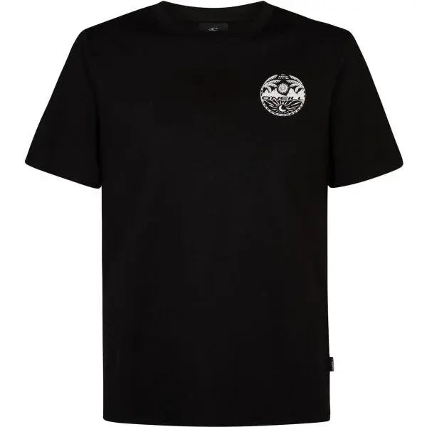 O'Neill CHEST PRINT Pánské tričko, černá, velikost