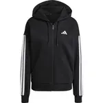 adidas ESSENTIALS 3-STRIPES HOODIE Dámská mikina, černá, velikost