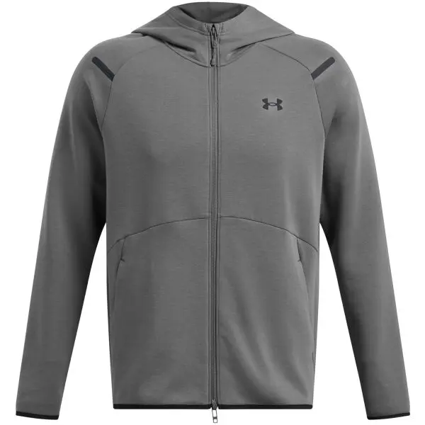 Under Armour UNSTOPPABLE FLEECE Pánská mikina, tmavě šedá, velikost XXXL
