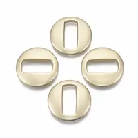 Spray Painted CCB Plastic Linking Rings