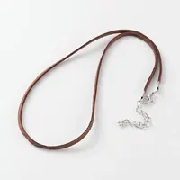 Faux Suede Cord Necklace Making