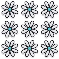 12Pcs Silicone Focal Beads