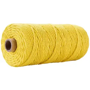 100M Cotton String Threads for Crafts Knitting Making