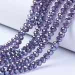 Electroplate Glass Beads Strands