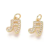 Golden Plated Brass Charms