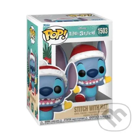 Funko POP Disney: Stitch - Stitch with Hat (Holiday)
